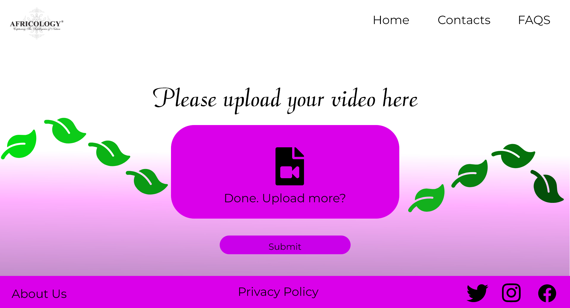 Africology Done Upload more page picture